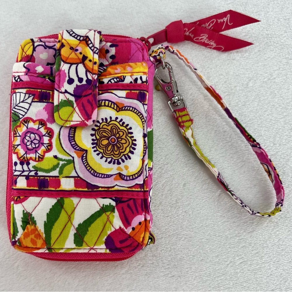 Vera Bradley Clementine Carry It All Wristlet